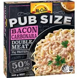 Mccain Pub Size Bacon Carbonara Meat Bacon Carbonara 500g