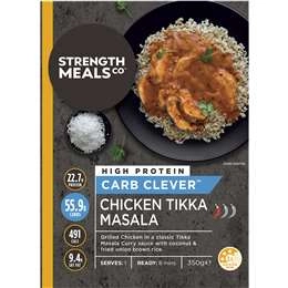 Strength Meals Co Carb Clever Chicken Tikka Masala 350g