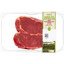 Macro Grass Fed Beef Porterhouse Steaks 2 Pack 400g