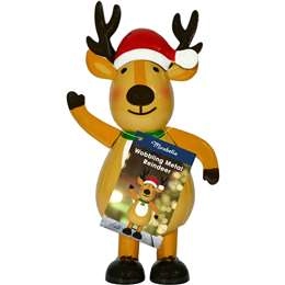 Mirabella Christmas Wobbling Metal Reindeer Each