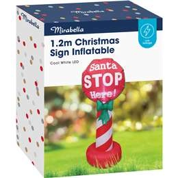 Mirabella Christmas Inflatable Sign 120cm Each