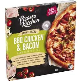 Picasso Kitchen Bbq Chicken & Bacon Pizza  460g