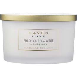 Haven Luxe Fresh Cut Flowers Signature Soy Blend Candle 