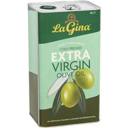 La Gina Extra Virgin Olive Oil  4l