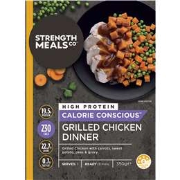 Strength Meals Co Calorie Conscious Grilled Chicken Dinner 350g