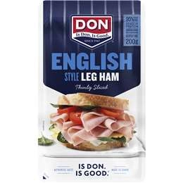 Don Thinly Sliced English Ham  200g