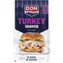 Don Shaved Turkey  160g