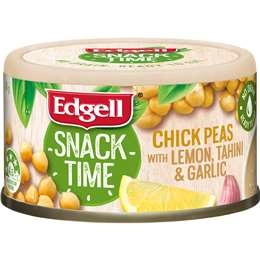 Edgell Snack Time Chickpeas With Lemon, Tahini & Garlic 70g