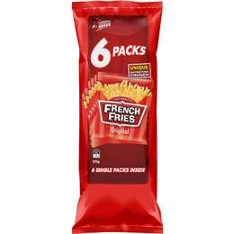 French Fries Multipack Original 6 Pack