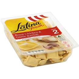 Latina Fresh Roast Chicken & Garlic Ravioli 375g