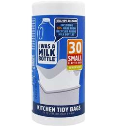 I Was A Milk Bottle Kitchen Tidy Bag Small  30 Pack