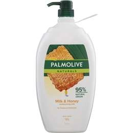 Palmolive Body Wash Shower Gel Naturals Milk & Honey 1.8l