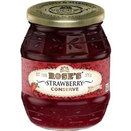 Rose's Strawberry Conserve  375g