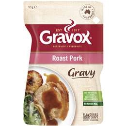 Gravox Roast Pork Liquid Gravy Pouch  165g