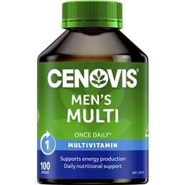 Cenovis Men's Once Daily Multivitamin Capsules 100 Pack