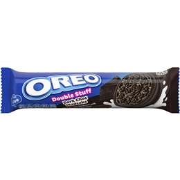 Oreo Double Stuff Dark Chocolate Mudcake Cookies 131g