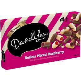 Darrell Lea Milk & White Chocolate Bullets  400g