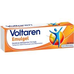 Voltaren Muscle And Back Pain Relief Emulgel 100g