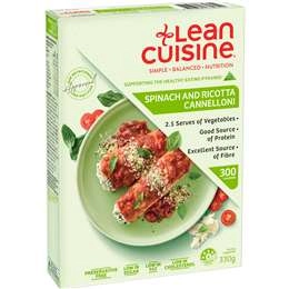 Lean Cuisine Veg'd Up Classics Spinach & Ricotta Cannelloni 330g