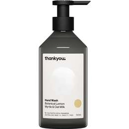 Thankyou. Hand Wash Botanical Lemon Myrtle & Oat Milk Pump 500ml