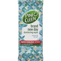 Pine O Cleen Coconut & Sea Salt Disinfectant Cleaning Wipes 110 Pack