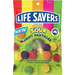 Lifesavers Sour Fruit Pastilles 170g