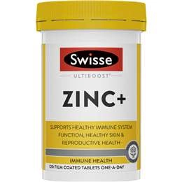 Swisse Zinc+  120 Pack