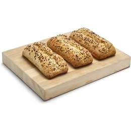 Woolworths Soy And Linseed Panini Rolls  3 Pack