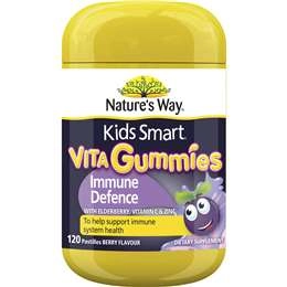 Natures Way Kids Smart Vita Gummies Immune Support 120 Pack