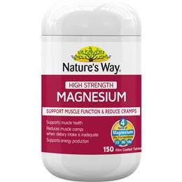 Nature's Way Magnesium Tablets 150 Pack