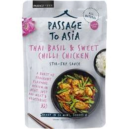 Passage To Asia Thai Basil & Sweet Chili 200g