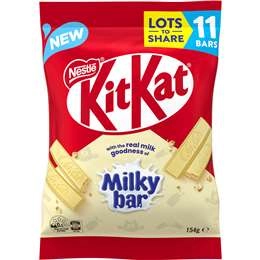 Kitkat Milky Bar Share Pack  154g