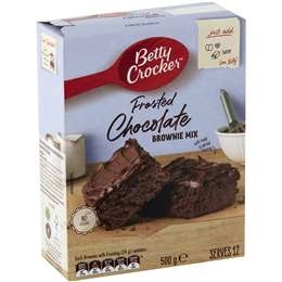 Betty Crocker Frosted Chocolate Brownie Mix  500g