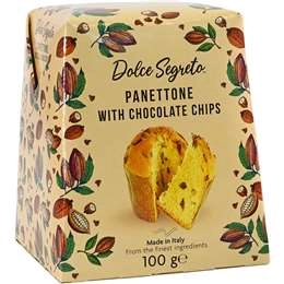 Dolce Segreto Mini Chocolate Chip Panettone  100g