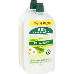 Palmolive Naturals Handwash Refill Aloe Vera & Chamomile 1l