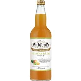 Bickford's Pineapple & Lime Cordial  750ml