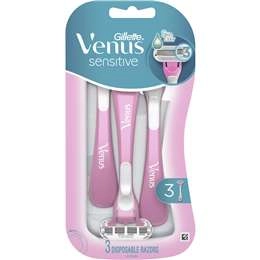 Gillette Venus Sensitive Disposable Razors 3 Pack