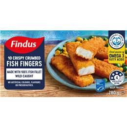 Findus Crumbed Fish Fingers  10 Pack