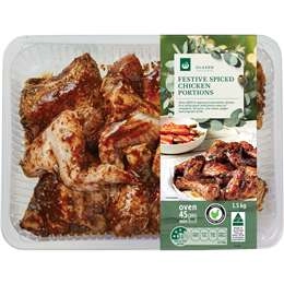 Woolworths Festive Spiced Chicken Portions 1.5kg