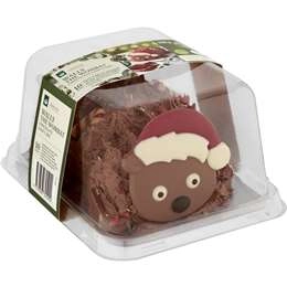 Woolworths Christmas Wally The Wombat Chocolate Loaf Cake Each 700g