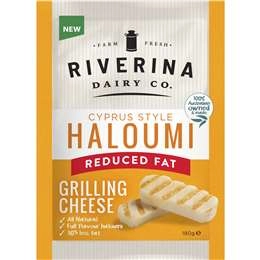 Riverina Greek Style Haloumi Reduced Fat 180g