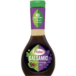 Praise Dressings Balsamic 330ml