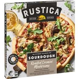 Mccain Rustica Sourdough Roasted Cremini Mushrooms Pizza 445g