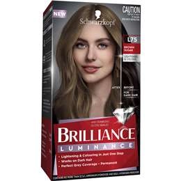 Schwarzkopf Brilliance Permanent Hair Colour L75 Brown Sugar Each