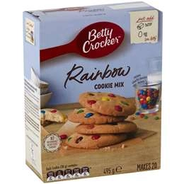 Betty Crocker Rainbow Cookie Mix  495g