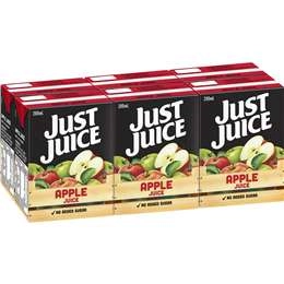 Just Juice Apple Juice 6x200ml