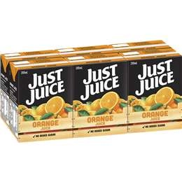 Just Juice Orange Juice 6x200ml