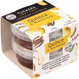 Tucker's Fruit Paste Quince & Wattleseed 60g X 2 Pack