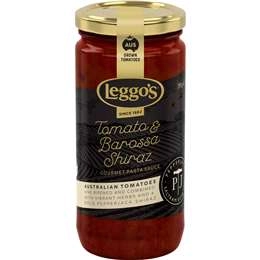 Leggo's Gourmet Pasta Sauce Tomato & Pepperjack Red Wine Shiraz 390g