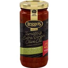 Leggo's Gourmet Pasta Sauce Tomato & Red Island Ex Virgin Olive Oil 390g